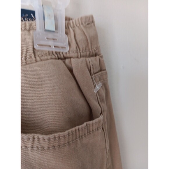 US Polo Assn Boy Jogger Size Large 10/12 BEIGE Elastic Waist Drawstring NWTs - Picture 8 of 13